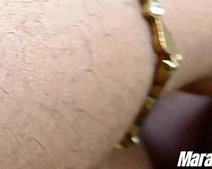 Horny bbw ebony milf masturbating in lagos traffic - mara exotic