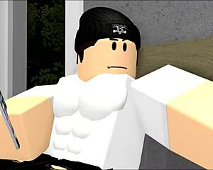 Roblox Guy Pounds Big Tits Girl Passionately