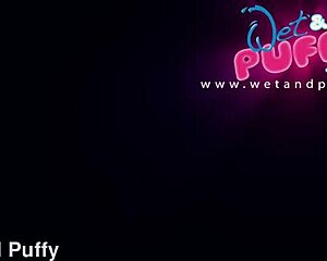 Check out Wetandpuffy's impressive debut featuring wet pussy and gaping action