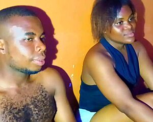 afrobangs student fucks kenzie in homemade african solo