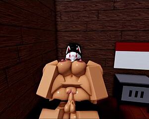 roblox characters in kimono have fun in condo