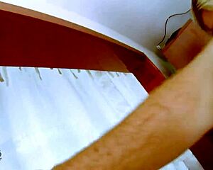 Hot French Blonde Trades Beach Massage For Intense Ass Fucking