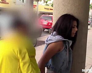 Officer Tommy Gunn punishes sexy Harley Haze