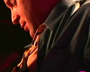 Foxy Vixen In Heels Ties Her Man For Tight Pussy And Blowjob Fun