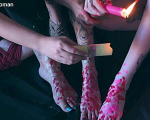 these feet crave kinky bondage games only