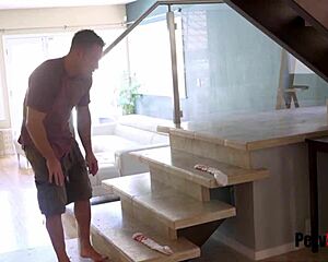 Step sister and brother maintain their secret relationship in this narrative