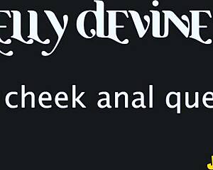 Kelly Devine Impales Herself on Phat Monster Black Cock for Intense Anal Action!