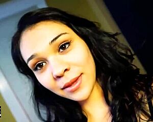 Sabrina Sucks Cock Cumshot