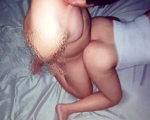 Asian Chubby Pregnant Woman Orgasms Loudly!