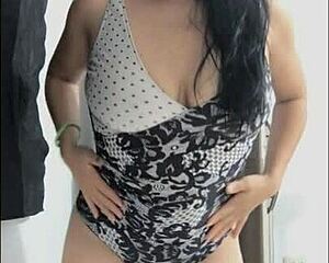 my busty stepmom's exhibition excites with huge tits