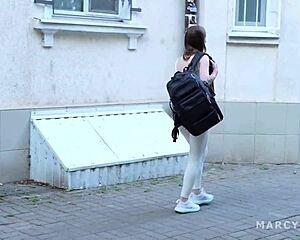 fuck in hostel with stranger cum on tits