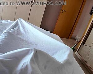 Stepson dreams of naked stepmom in bedroom