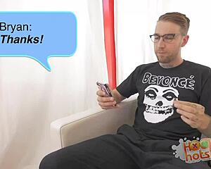 stevie foxx gags on rough stud's cock, so much spitting