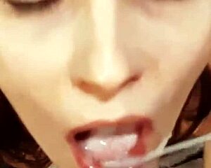 a compilation of cumshots from my videos shows huge loads on ass and swallow.