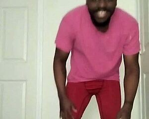 bodybuilder shows off muscular chest and abs in workout video