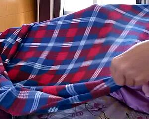 I watch step-aunt masturbate with big tits toys