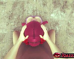 princess trix redhead with big tits in 3d hentai animation