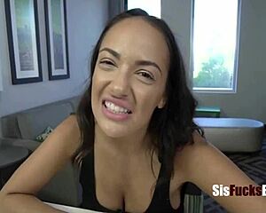 Brunette Busty Step Sister Loves Getting Pussy Fucked- Sofi Ryan