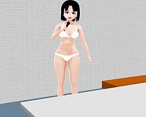 What happened at karaoke with naked anime girl and my mic?