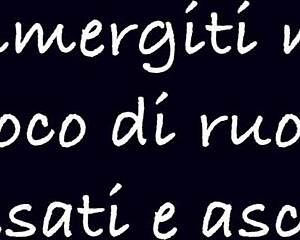 mistress dominates slave in italian femdom roleplay