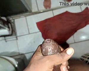 Man Cums Inside Slut In Bathroom