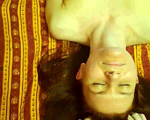 Tits Massage With Olive Oil Squeezing Them Bouncy And Wet