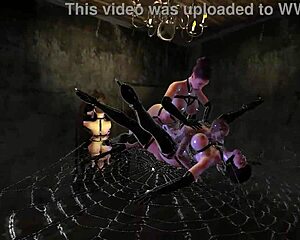 lets play this spider scene citor3 vr demo with big cocks