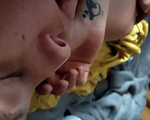 walk through my big natural tits 😍