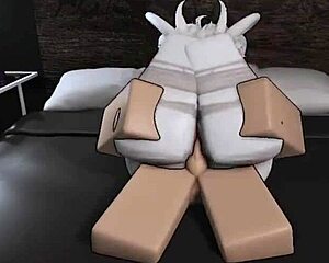 Breeding a Roblox demon slut in a condo