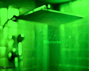 i, the lovely teen brunette, took a relaxing shower after the photoshoot