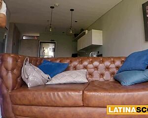 Skinny 18Yo Latina Lingerie Shooting Turns Into Rough Pov Cowgirl Fuck