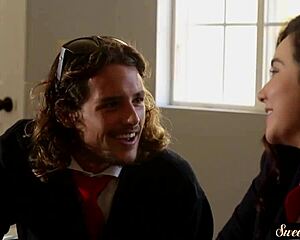 Teen Beauty Riding Stepbrother's Hard Cock In Taboo Fantasy