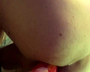 Anal Loosing With Horse Cock Dildo