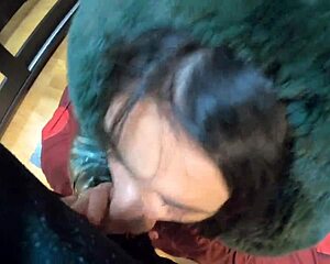 Stepmom face-fucked cum on jacket. Shiny and fluffy preview!