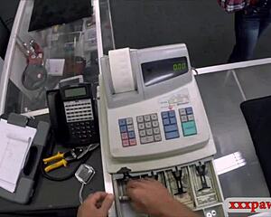 Hot Latina Screwed By Nasty Pawn Keeper