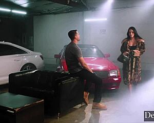 alina lopez gets bent over, spanked, and fucked hard