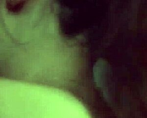 romantic encounter with cute brunette girl featuring small tits