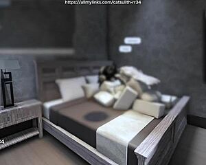 quietly fucking a fan on the bed