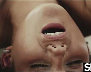 hey girls in lingerie sharing multiple orgasms together