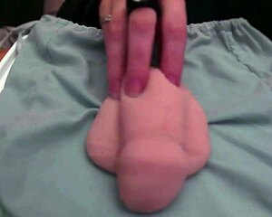 Playing With A Very Soft And Limp Fake Cock No Audio