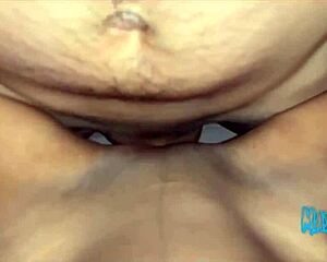 Teen Wife Cums on Lover's Cock!