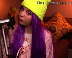 this asmr moona ear licking is super relaxing, you gotta try it