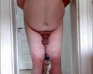 Drecksau Sklave Heiko Submits To Femdom Mistress.