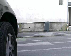 french cutie fucked passionately in car part 1