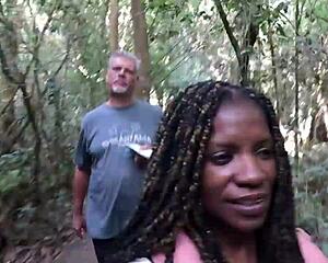 we had passionate sex in the garden and almost got caught