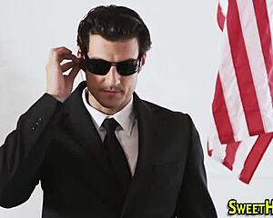 jizzy mouth teen 18+ office