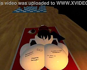 Fat ass whore bred in Roblox, feels amazing! 🔥