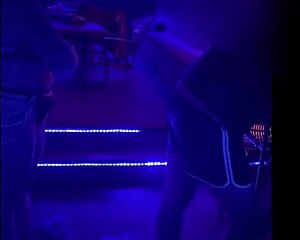 the domme punishes her submissive with whipping and spanking