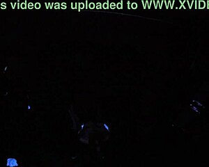 I, Scarlett Johnson, has blacklight sex in POV, part two