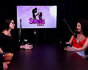 Morena shows blowjob after denying gangbang interest and claiming calm gym trainer vibe - Mia Luz on sheer red